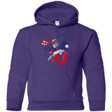 Sweatshirts Purple / YS Insane Queen Youth Hoodie