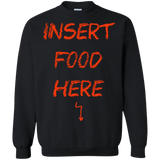 Sweatshirts Black / S Insert Food Crewneck Sweatshirt