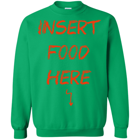 Sweatshirts Irish Green / S Insert Food Crewneck Sweatshirt