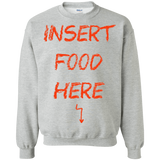 Sweatshirts Sport Grey / S Insert Food Crewneck Sweatshirt