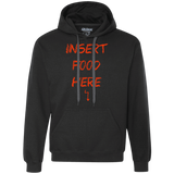 Sweatshirts Black / S Insert Food Premium Fleece Hoodie