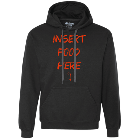 Sweatshirts Black / S Insert Food Premium Fleece Hoodie