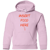 Sweatshirts Light Pink / YS Insert Food Youth Hoodie