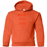 Sweatshirts Orange / YS Insert Food Youth Hoodie