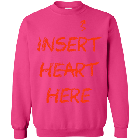 Sweatshirts Heliconia / S Insert Heart Here Crewneck Sweatshirt