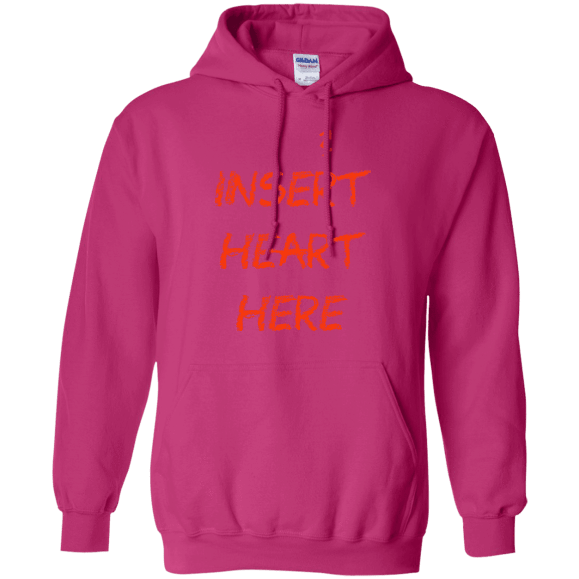 Sweatshirts Heliconia / S Insert Heart Here Pullover Hoodie