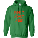 Sweatshirts Irish Green / S Insert Heart Here Pullover Hoodie