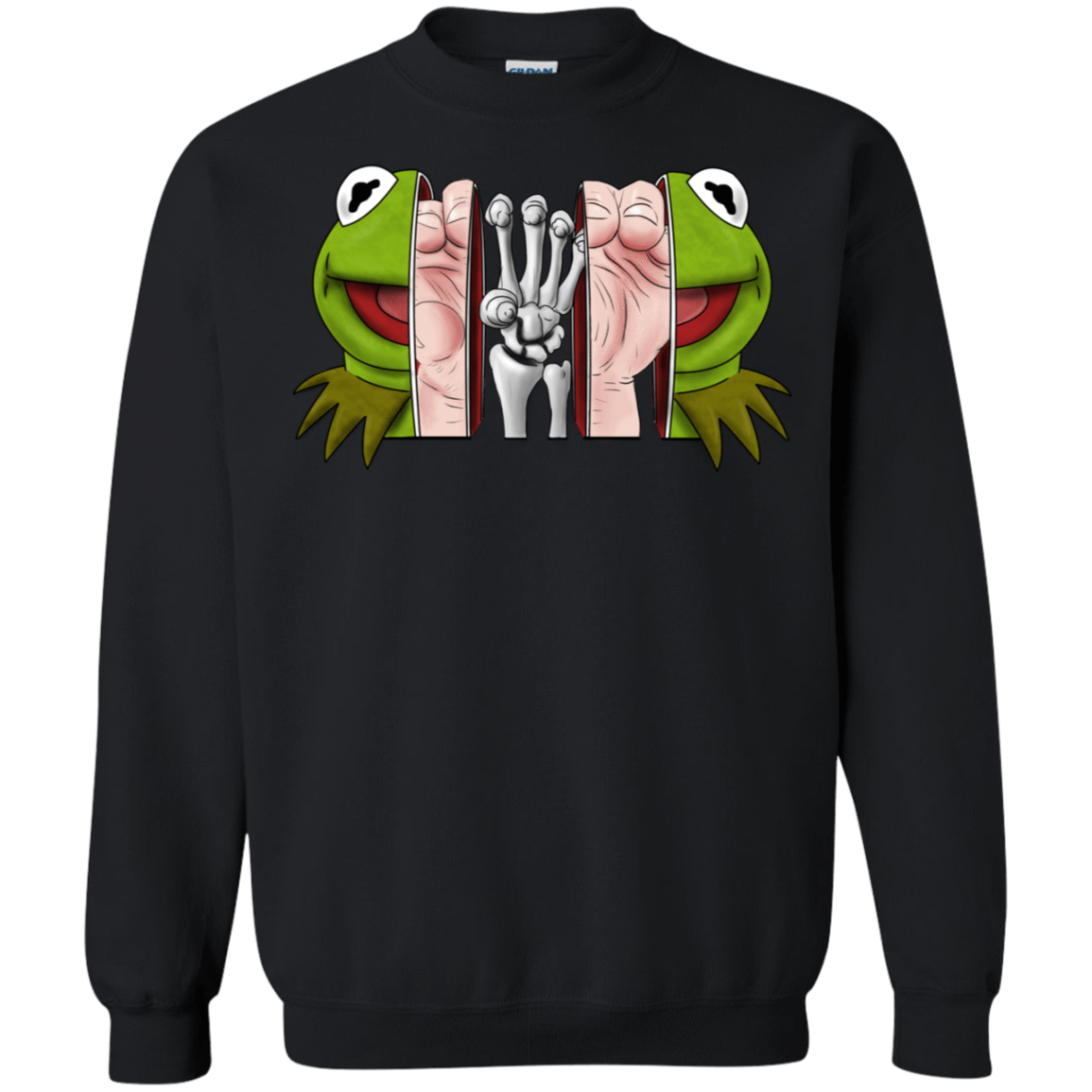 Sweatshirts Black / S Inside the Frog Crewneck Sweatshirt
