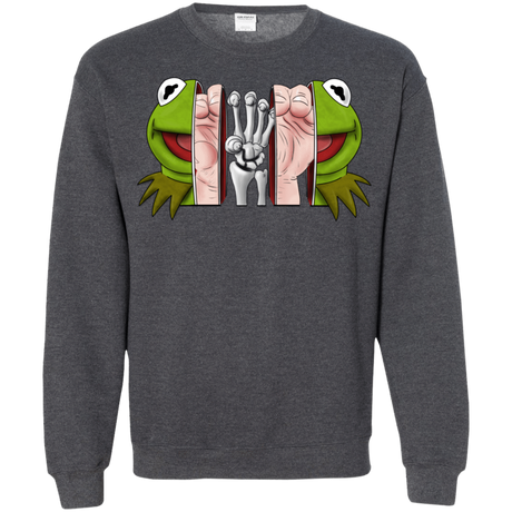 Sweatshirts Dark Heather / S Inside the Frog Crewneck Sweatshirt