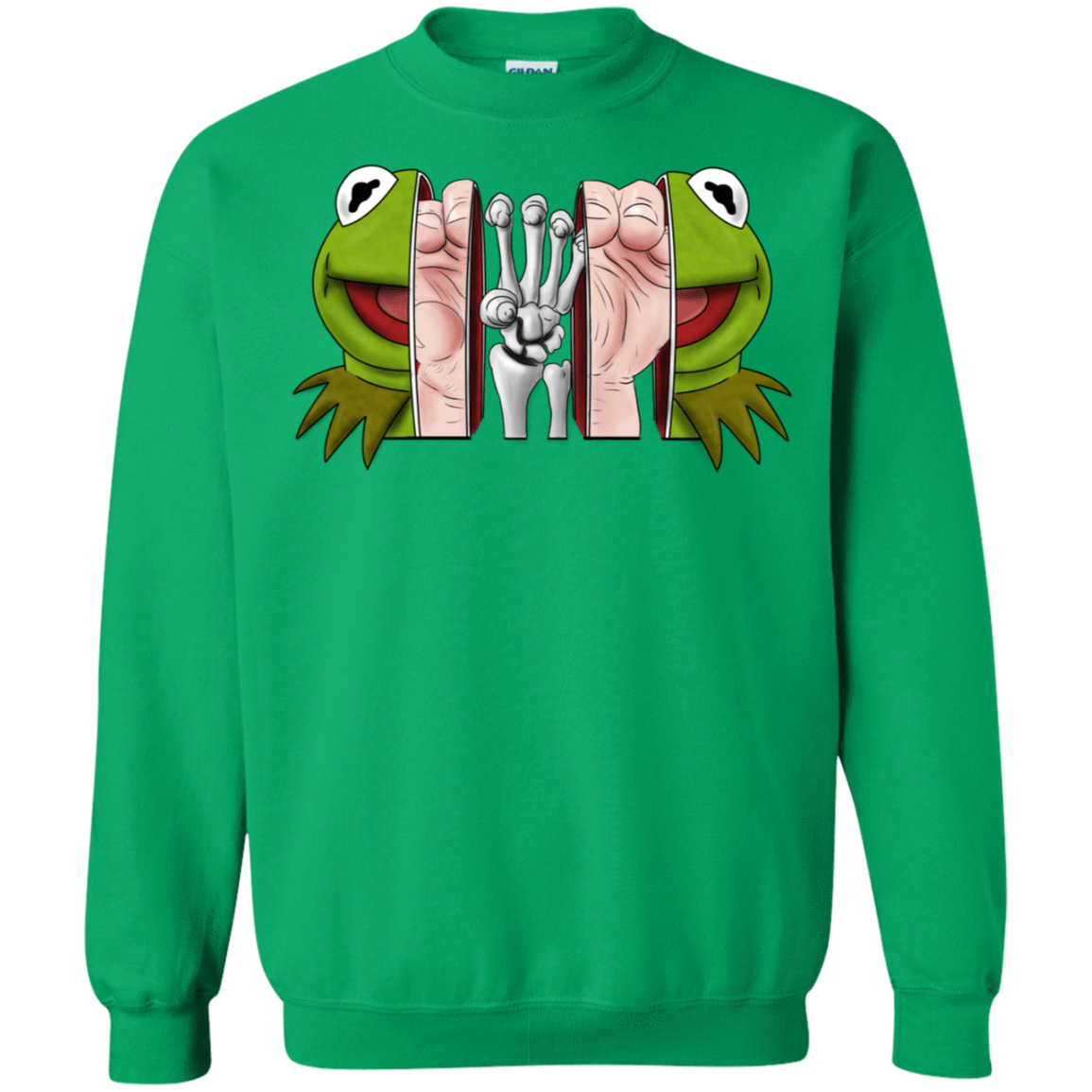 Sweatshirts Irish Green / S Inside the Frog Crewneck Sweatshirt