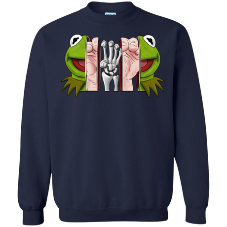 Sweatshirts Navy / S Inside the Frog Crewneck Sweatshirt