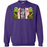 Sweatshirts Purple / S Inside the Frog Crewneck Sweatshirt