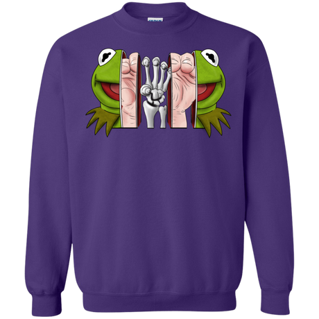 Sweatshirts Purple / S Inside the Frog Crewneck Sweatshirt