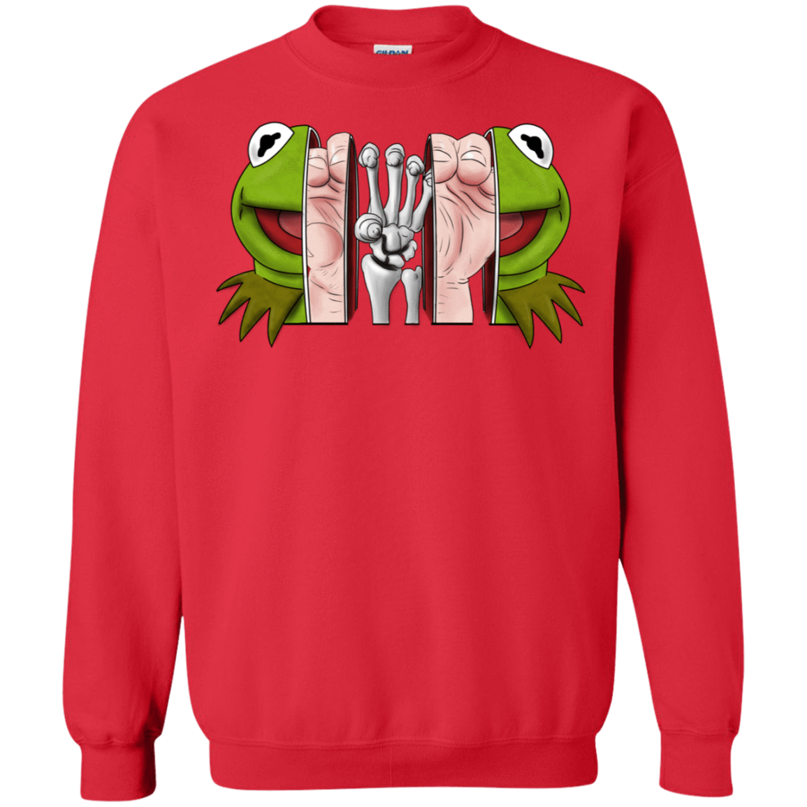 Sweatshirts Red / S Inside the Frog Crewneck Sweatshirt