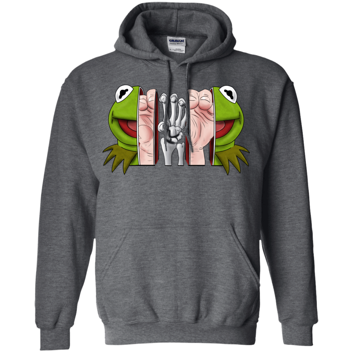 Sweatshirts Dark Heather / S Inside the Frog Pullover Hoodie