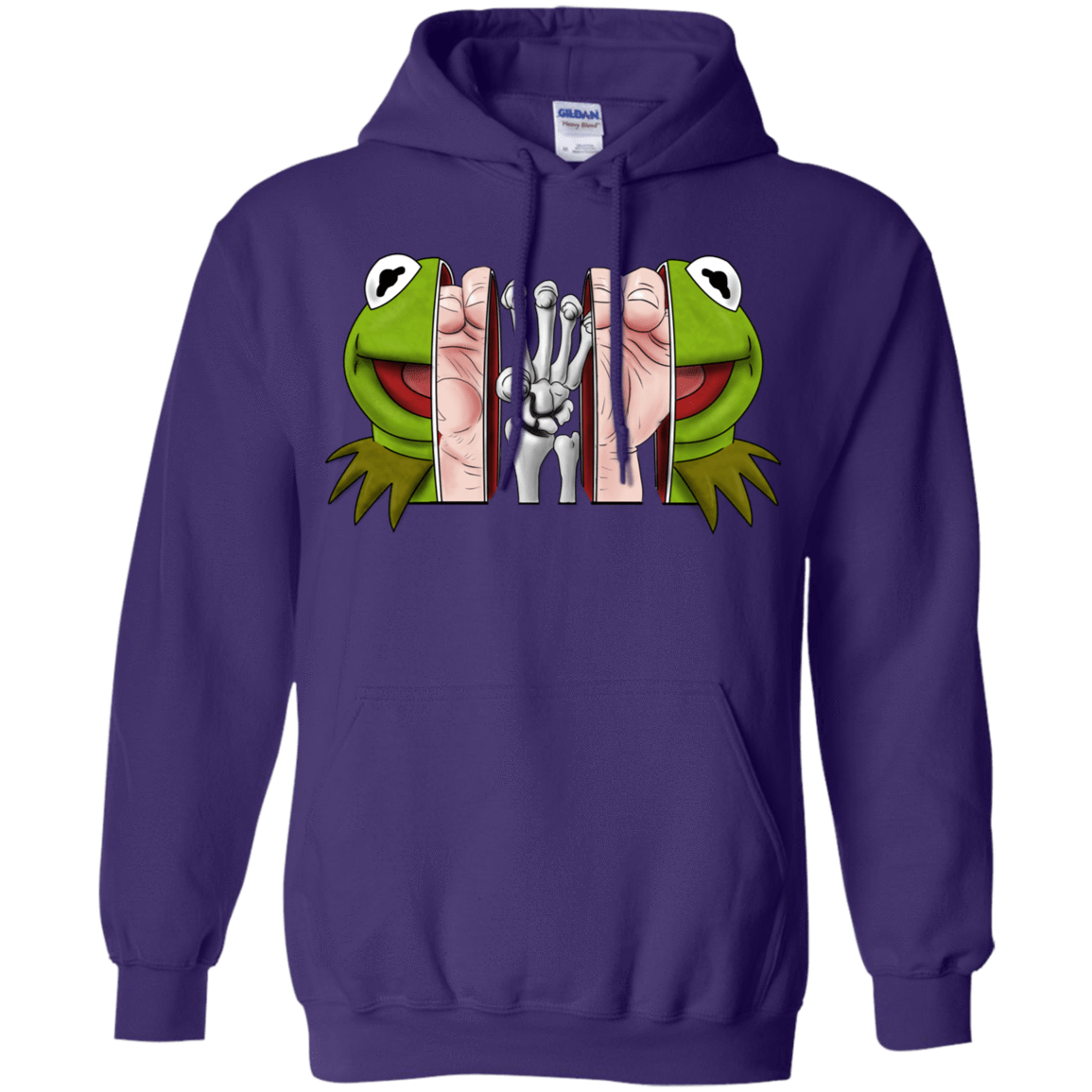 Sweatshirts Purple / S Inside the Frog Pullover Hoodie