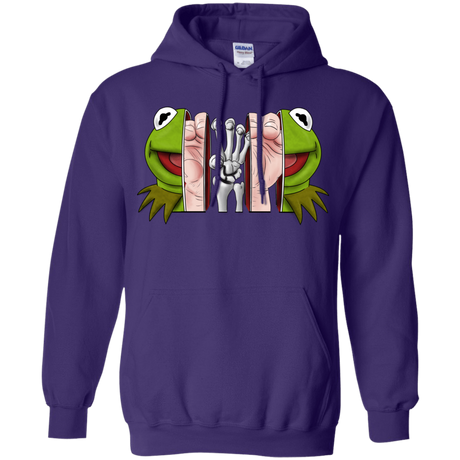 Sweatshirts Purple / S Inside the Frog Pullover Hoodie