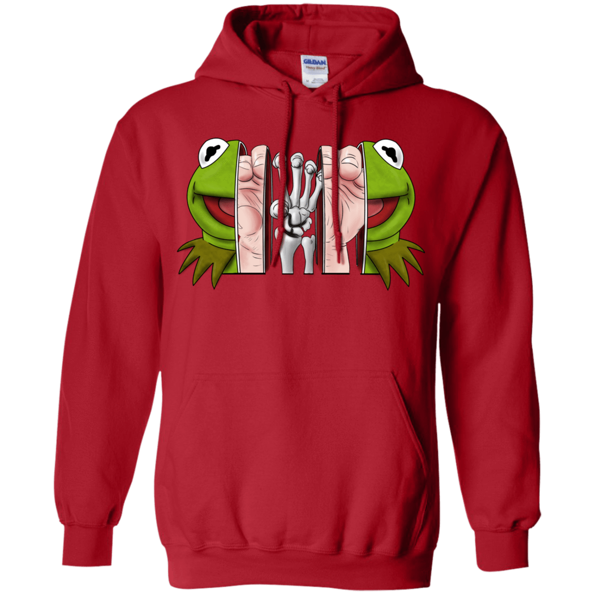 Sweatshirts Red / S Inside the Frog Pullover Hoodie