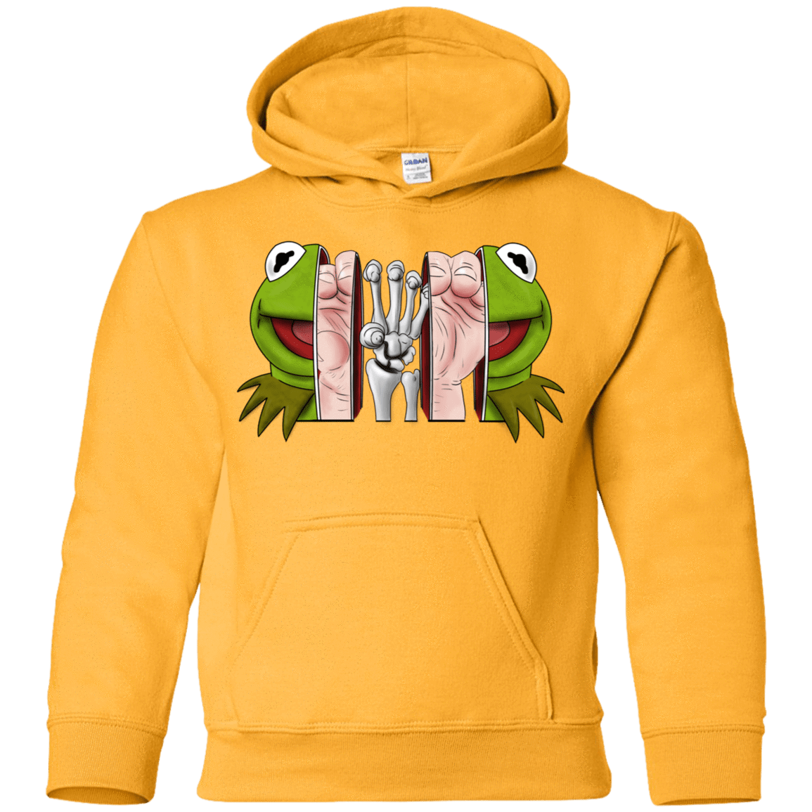 Sweatshirts Gold / YS Inside the Frog Youth Hoodie