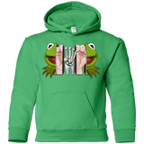 Sweatshirts Irish Green / YS Inside the Frog Youth Hoodie