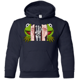 Sweatshirts Navy / YS Inside the Frog Youth Hoodie