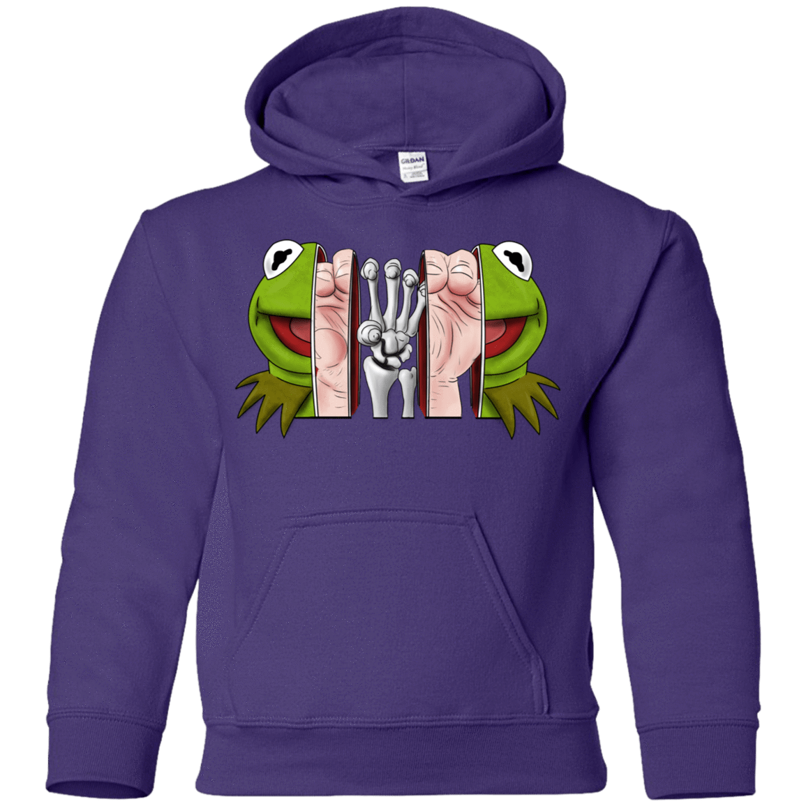 Sweatshirts Purple / YS Inside the Frog Youth Hoodie