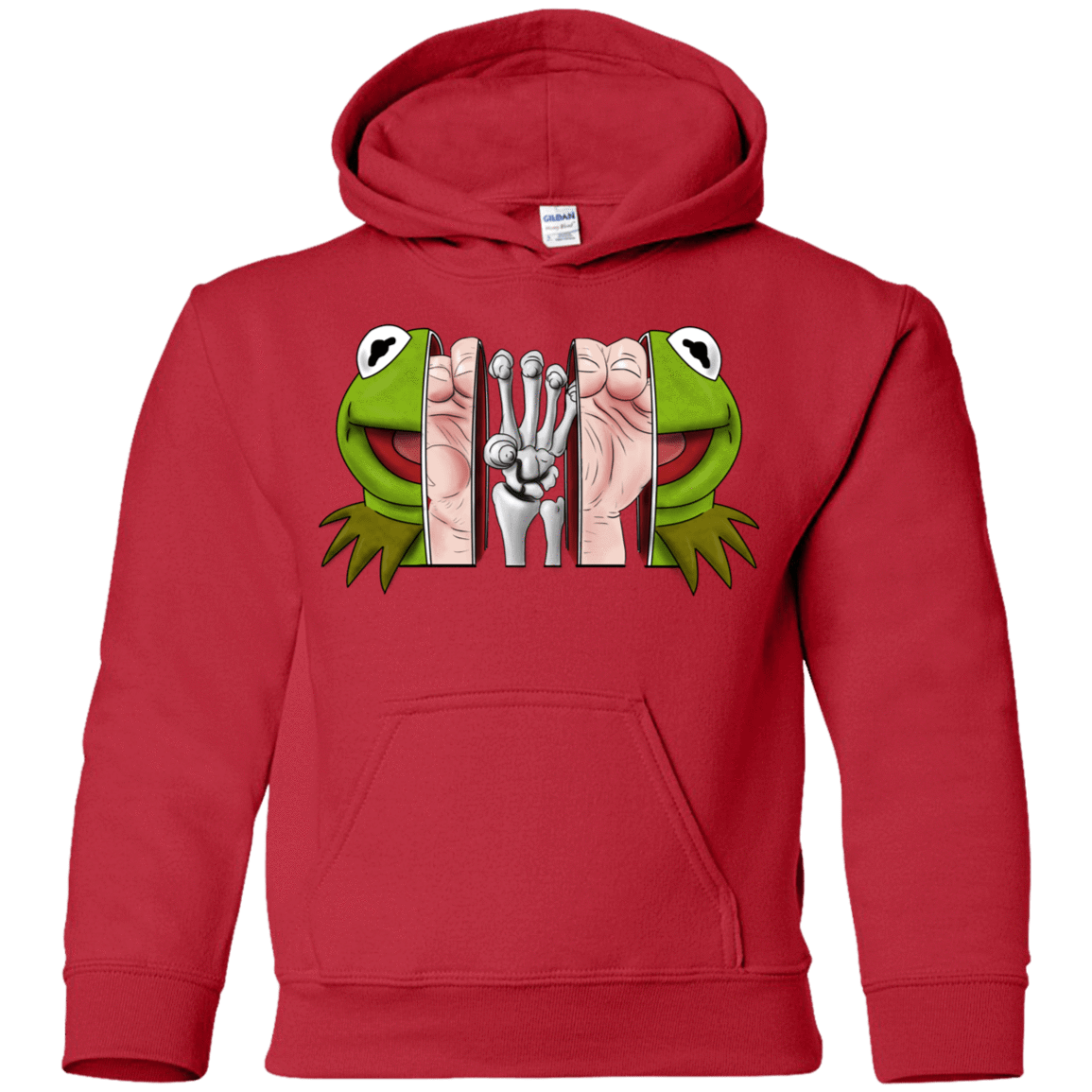 Sweatshirts Red / YS Inside the Frog Youth Hoodie