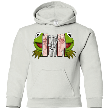Sweatshirts White / YS Inside the Frog Youth Hoodie