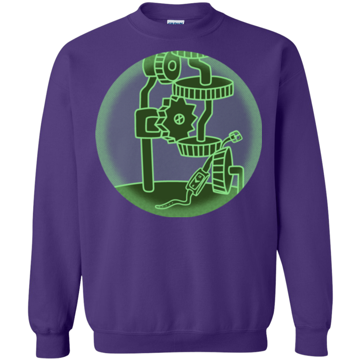Sweatshirts Purple / Small Inside The Thief Crewneck Sweatshirt