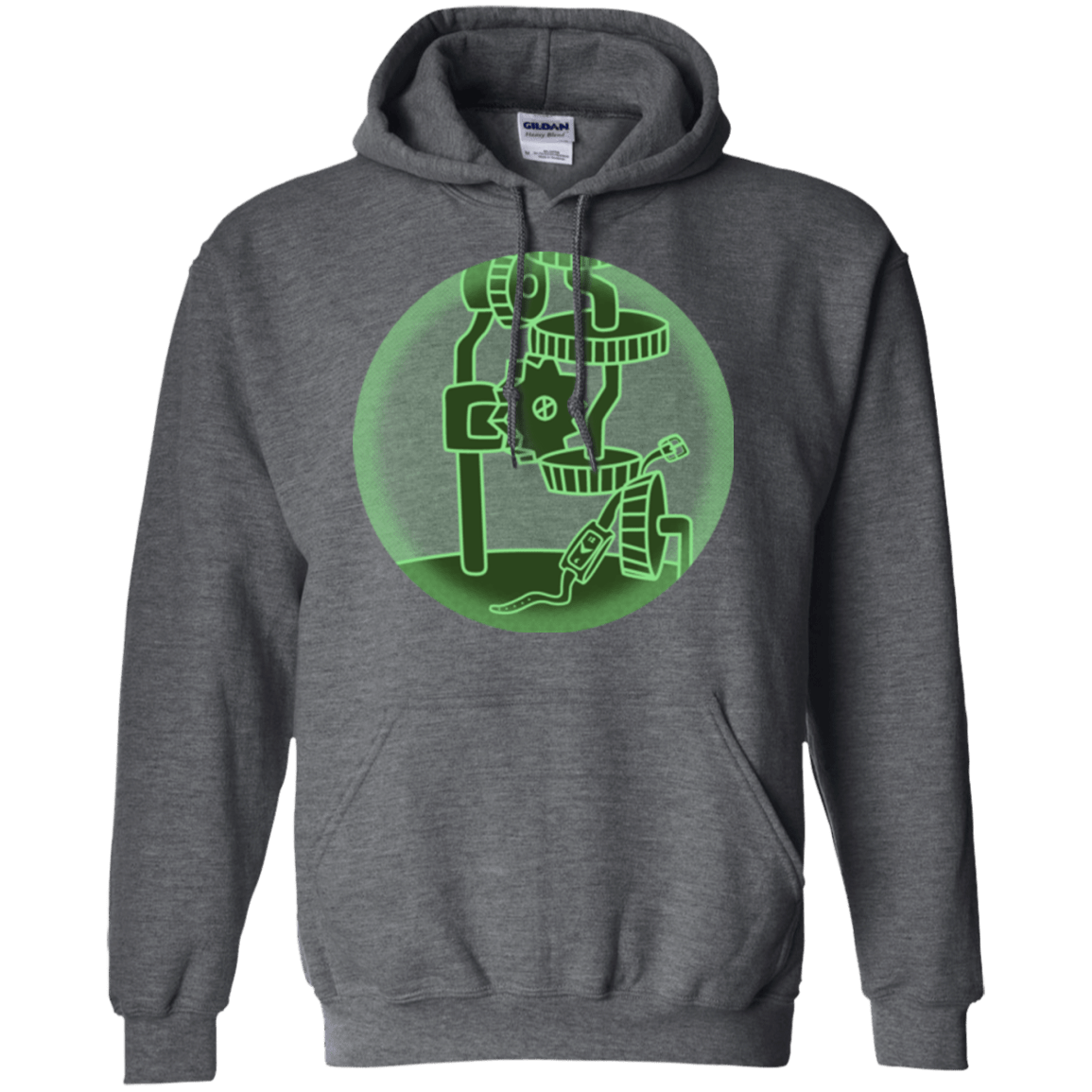 Sweatshirts Dark Heather / Small Inside The Thief Pullover Hoodie