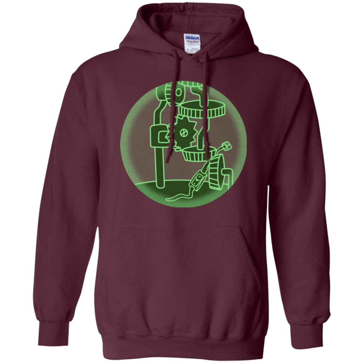 Sweatshirts Maroon / Small Inside The Thief Pullover Hoodie