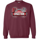 Sweatshirts Maroon / S Inspector Spacetime Crewneck Sweatshirt