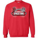 Sweatshirts Red / S Inspector Spacetime Crewneck Sweatshirt