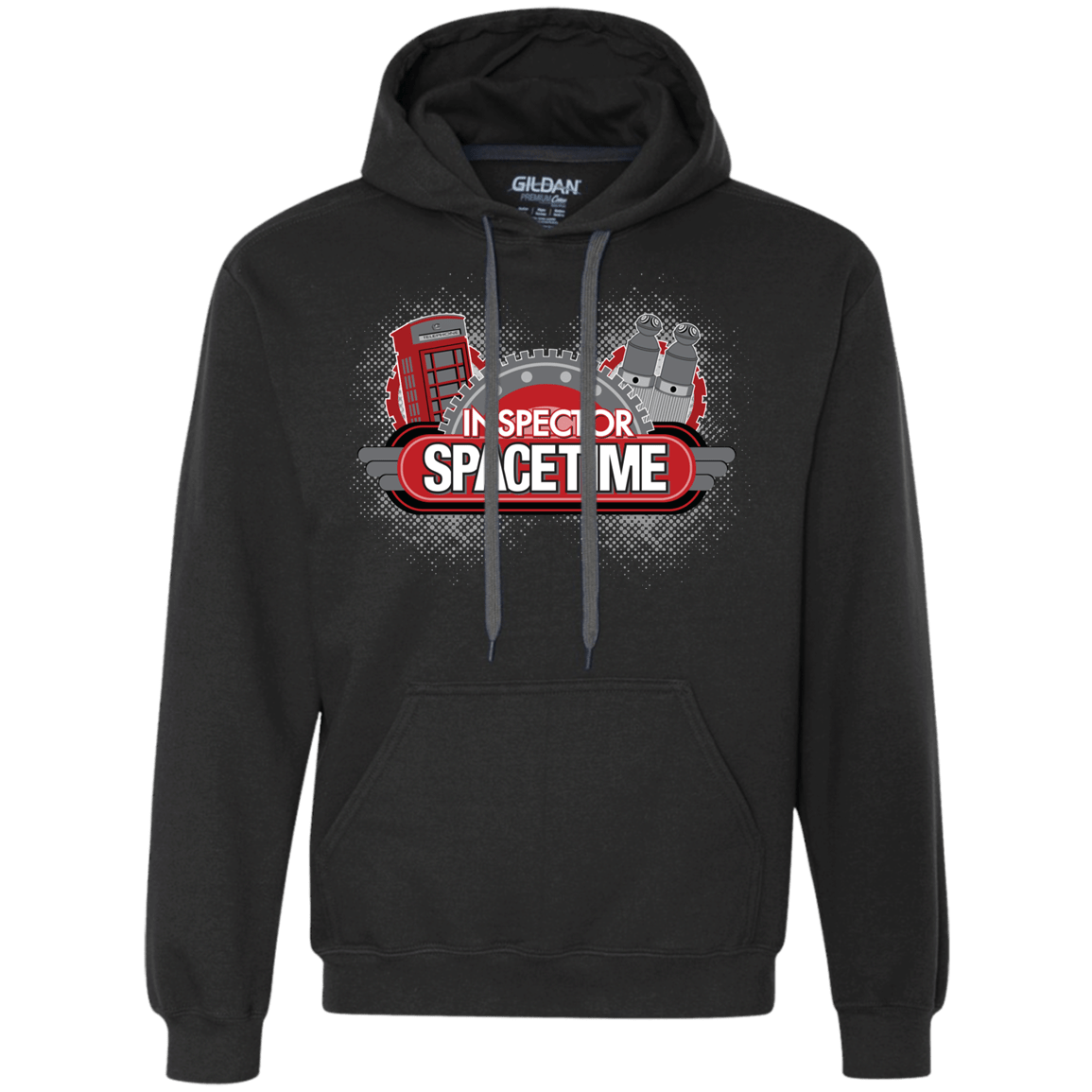 Sweatshirts Black / S Inspector Spacetime Premium Fleece Hoodie