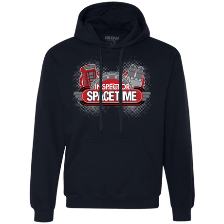 Sweatshirts Navy / S Inspector Spacetime Premium Fleece Hoodie