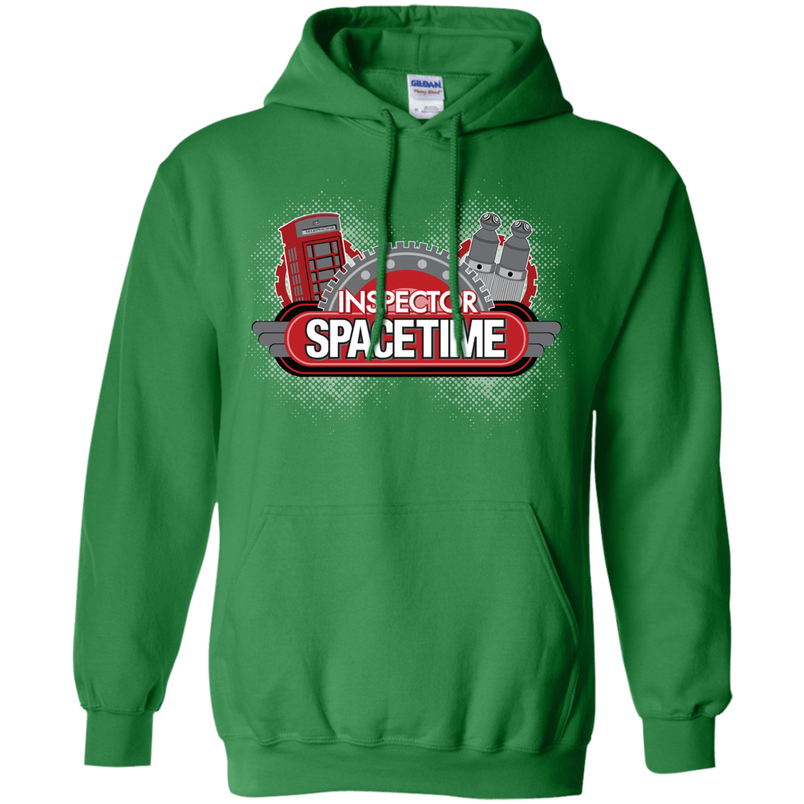 Sweatshirts Irish Green / S Inspector Spacetime Pullover Hoodie