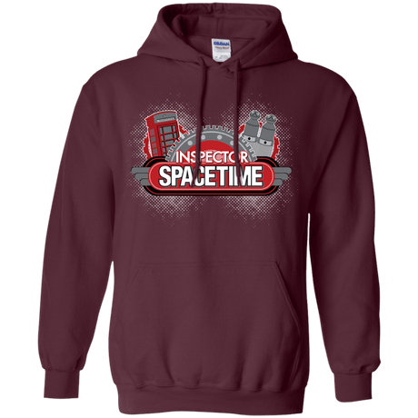 Sweatshirts Maroon / S Inspector Spacetime Pullover Hoodie