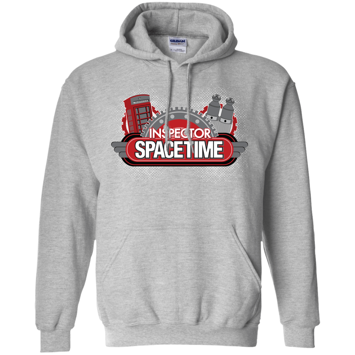 Sweatshirts Sport Grey / S Inspector Spacetime Pullover Hoodie