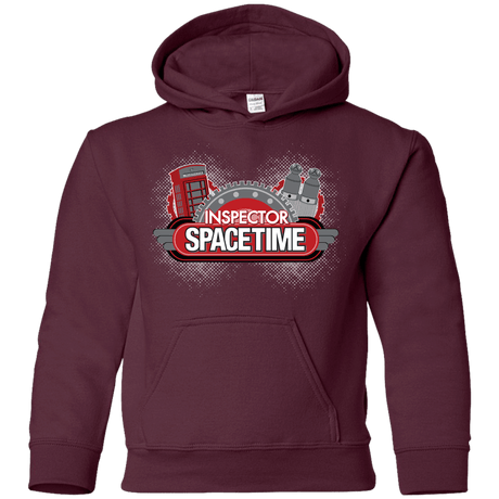 Sweatshirts Maroon / YS Inspector Spacetime Youth Hoodie