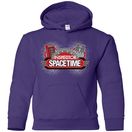 Sweatshirts Purple / YS Inspector Spacetime Youth Hoodie