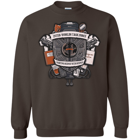 Sweatshirts Dark Chocolate / Small Inter Worlds Task Force Crewneck Sweatshirt