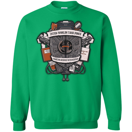 Sweatshirts Irish Green / Small Inter Worlds Task Force Crewneck Sweatshirt