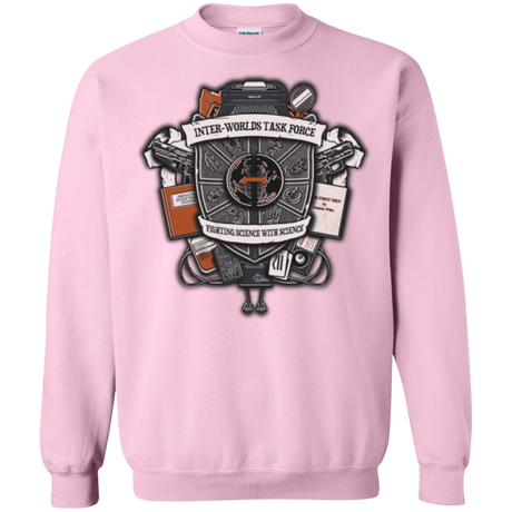 Sweatshirts Light Pink / Small Inter Worlds Task Force Crewneck Sweatshirt