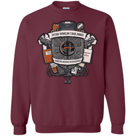 Sweatshirts Maroon / Small Inter Worlds Task Force Crewneck Sweatshirt