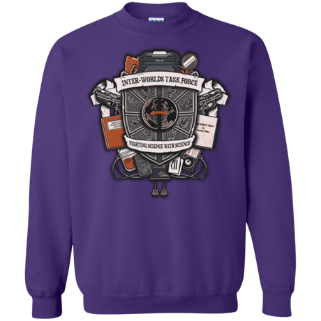 Sweatshirts Purple / Small Inter Worlds Task Force Crewneck Sweatshirt