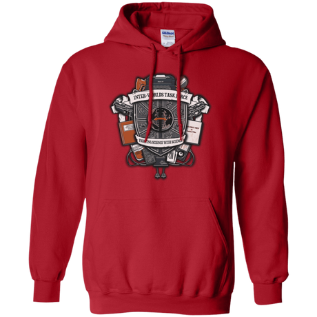 Sweatshirts Red / Small Inter Worlds Task Force Pullover Hoodie