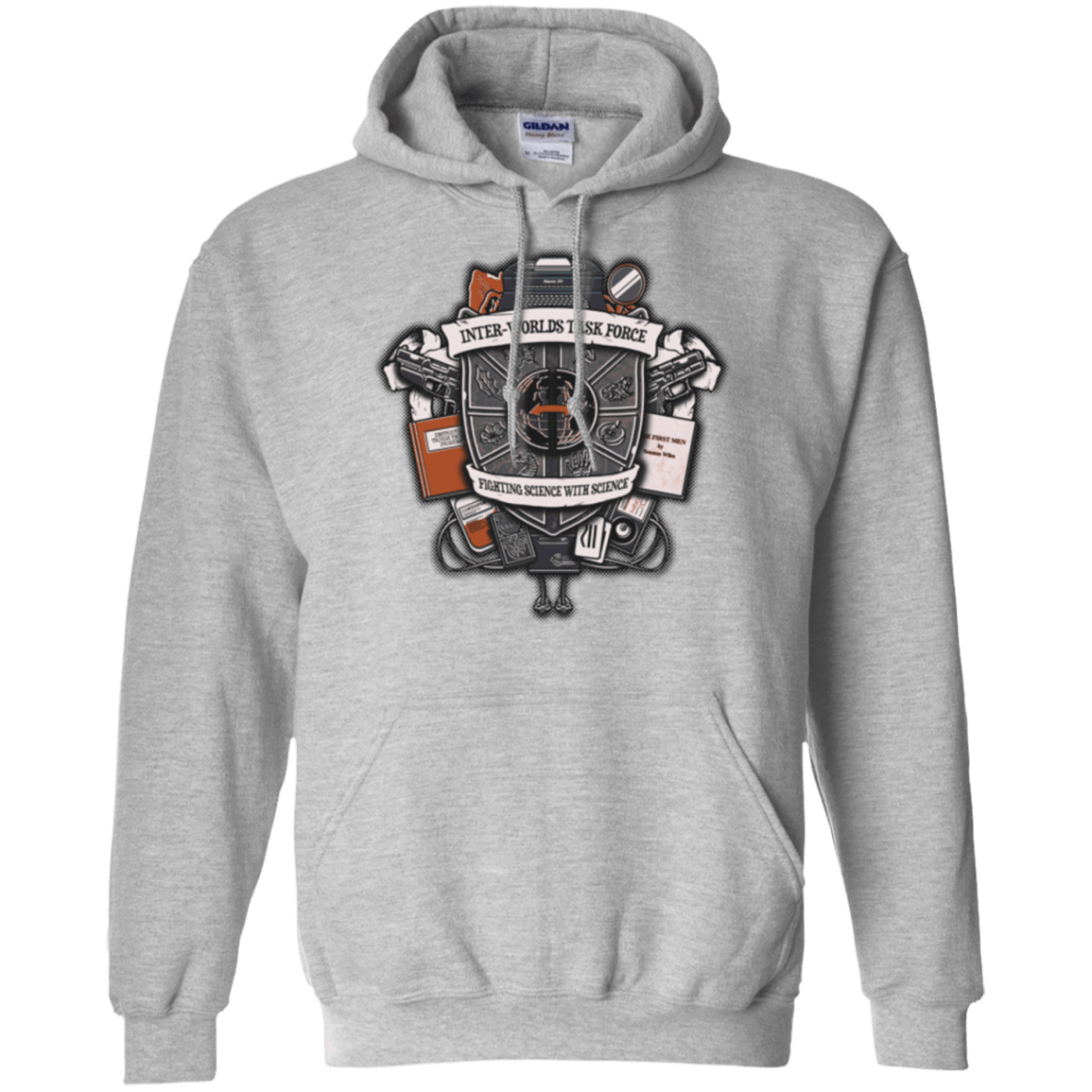 Sweatshirts Sport Grey / Small Inter Worlds Task Force Pullover Hoodie