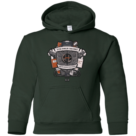 Sweatshirts Forest Green / YS Inter Worlds Task Force Youth Hoodie