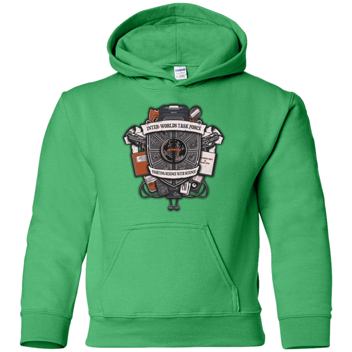Sweatshirts Irish Green / YS Inter Worlds Task Force Youth Hoodie