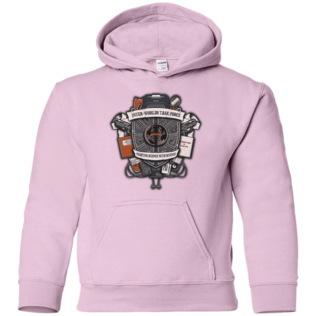 Sweatshirts Light Pink / YS Inter Worlds Task Force Youth Hoodie
